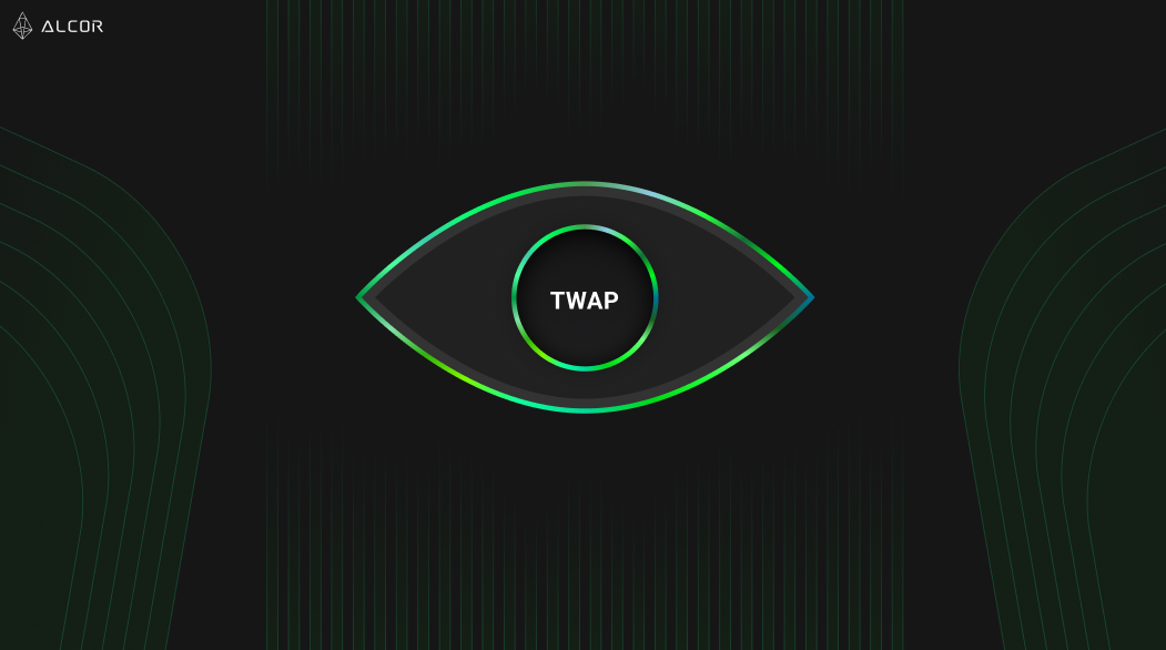 Alcor TWAP price oracle